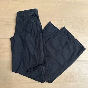 BDG Black Cargo Pants with Elastic Waist